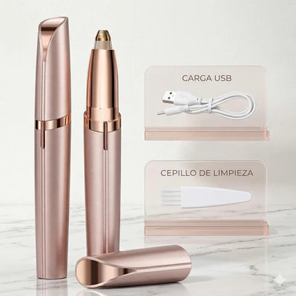 DEPILADOR FACIAL + depilador de cristal GRATIS